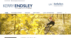 Desktop Screenshot of kerryendsley.com