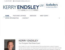 Tablet Screenshot of kerryendsley.com